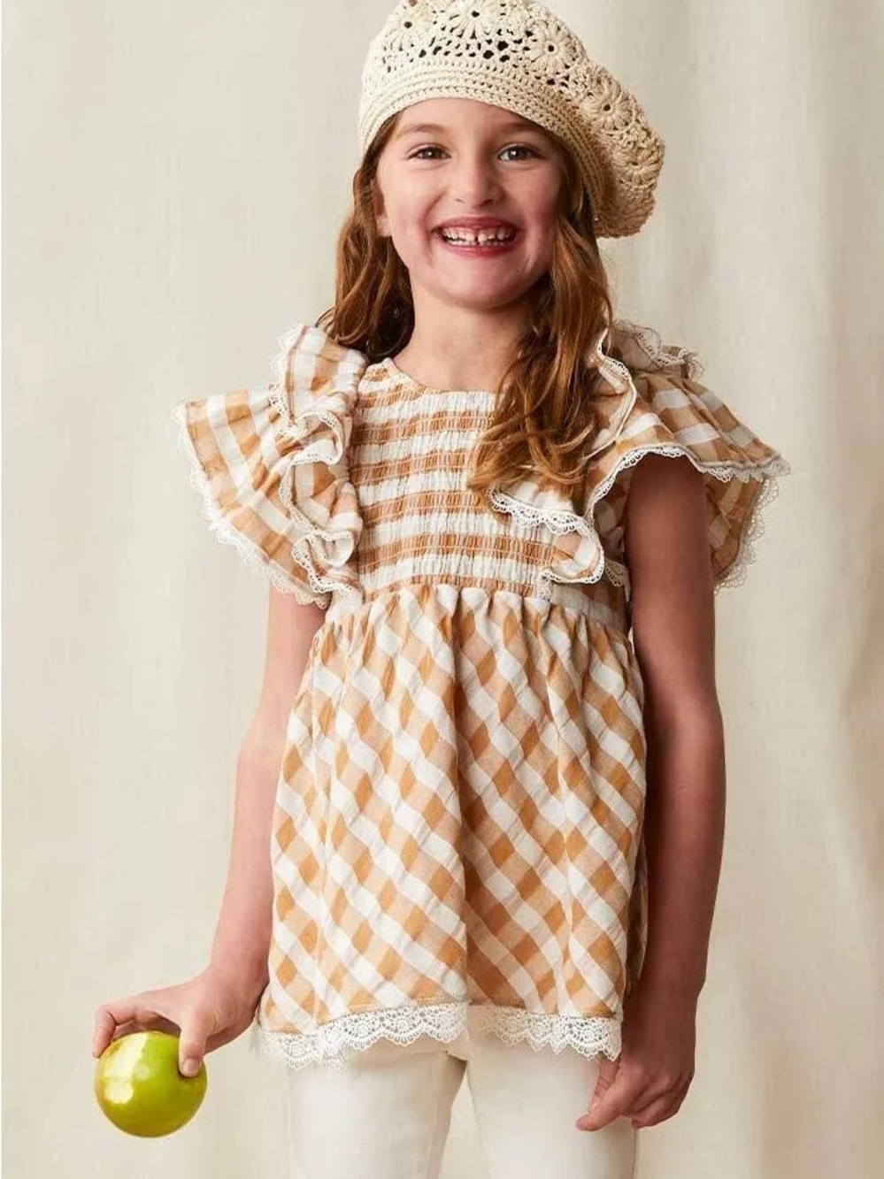 Matilda Jane Enchanted Garden Firefly Flutter Sleeve Top Size 10 NWT